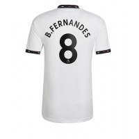 Dres Manchester United Bruno Fernandes #8 Gostujuci 2022-23 Kratak Rukav